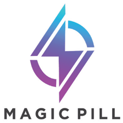 Magic Pill full logo Magic Pill logo